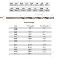 M35 Cobalt Twist Drill Bit (13 τεμ)